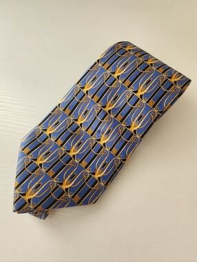 100% Silk Tie Lanvin Paris
